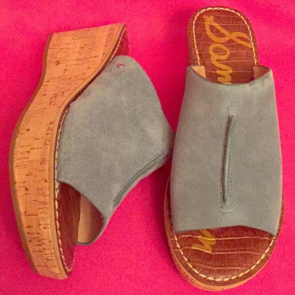 ONLY 1 PAIR! Sam Edelman Ranger Wedge Sandals
